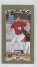 2012 Goodwin Champions Minis Green Lady Luck Back Matt Andriese Matthew #213 0f6