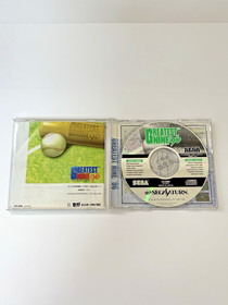 Lot 2 Greatest Nine '96 Turf Wind '96 Sega Saturn from Japan