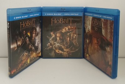 Der Hobbit 1+2+3 komplette Trilogie - 3 Blu Ray