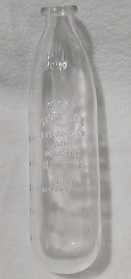 Simplex Sterilizer And Nursing Bottle 8oz, Vtg