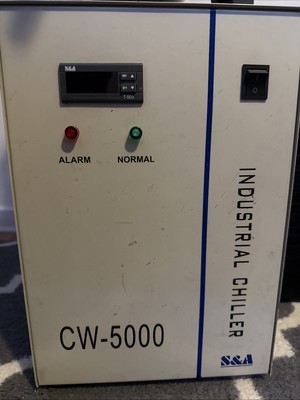 S&A CW-5000 Industrial Chiller For Laser Cutting C02 Laser Etc.