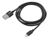 Ansmann 1700-0078 1.2m USB A Lightning Male Black Data and Charging
