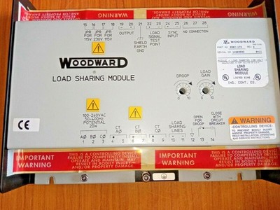 WOODWARD 9907-173 LOAD SHARING MODULE REV.A 100-240VAC 50-400Hz *GEBRAUCHT*
