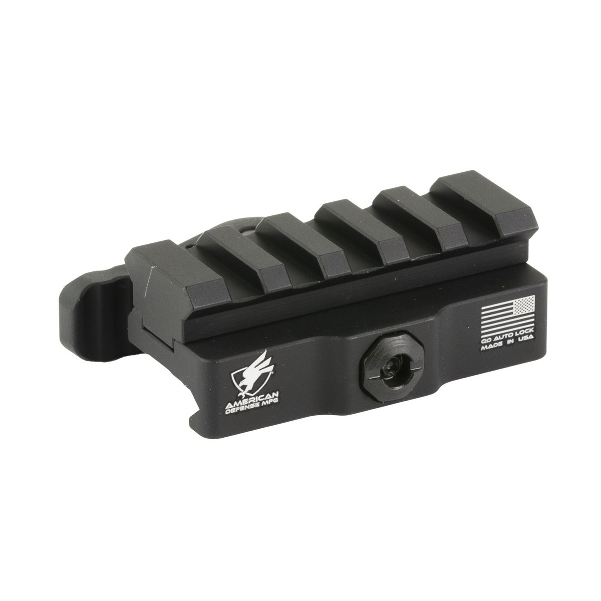 実物 AMERICAN DEFENSE AD-170-VPG-5LUG-STD American Defense Manufacturing 5-Slot QD Picatinny Mount - AD-170