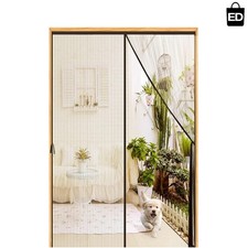 Pet-Friendly Magnetic Screen Door - 40x84 Size for Easy Access and Bug Defense