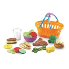 Learning Resources New Sprouts Dinner Food Basket - 18 Pieces, 18 Months