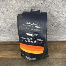 American Classic Vulcanite Tire 29x2.5 29in Tubeless Knobby MTB Trail Black