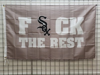 Chicago White Sox Flag 3ftx5ft Chicago White Sox F The Rest Flag Banner MLB 