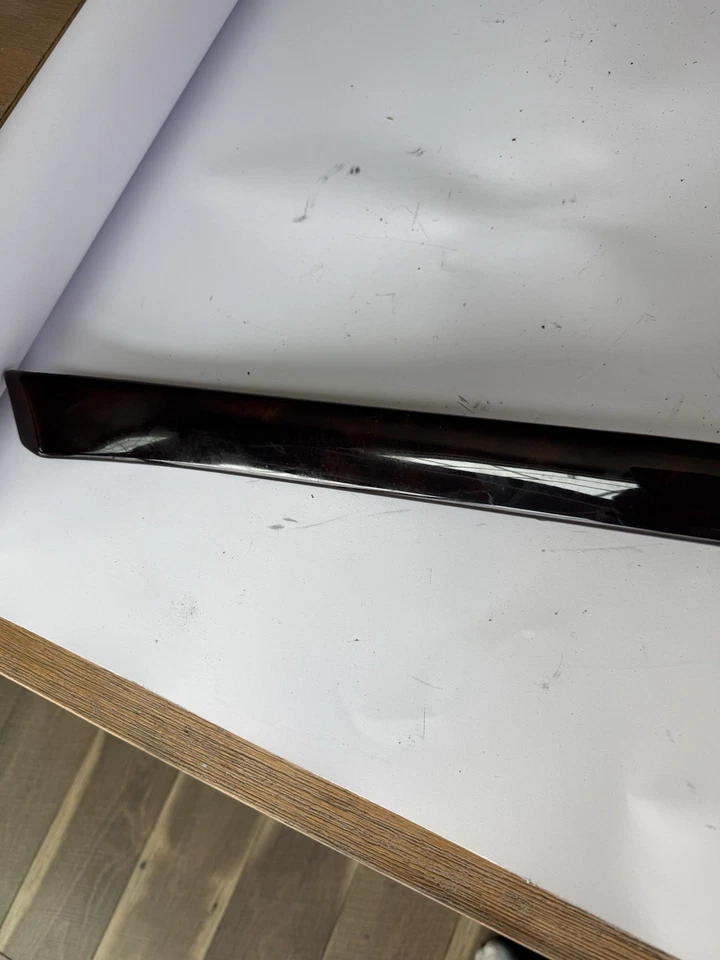 02-08 Audi A4 Derecha Frontal Madera Panel Tapicería Tuerca Árbol Marrón 8E0 867 410 C Moldura Foto 2 de 4