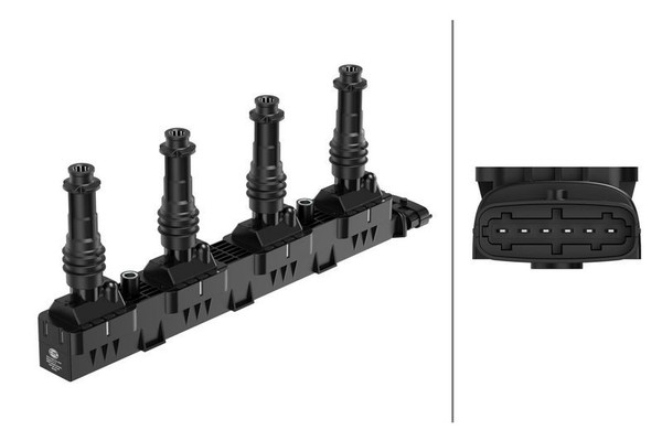 Hella ZüNdspule 5DA 193 175-861 FüR Opel-image