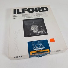 8x10 Ilford Multigrade MGIV RC DeLuxe Satin Photo Paper Medium Weight OPEN Box