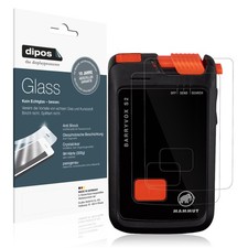 2x Schutzfolie für Mammut Barryvox S2 - Anti-Shock 9H Folie dipos Glass
