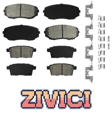 Ceramic Brake Pads Front+Rear For MAZDA CX-9 2007 - 2015 All Models