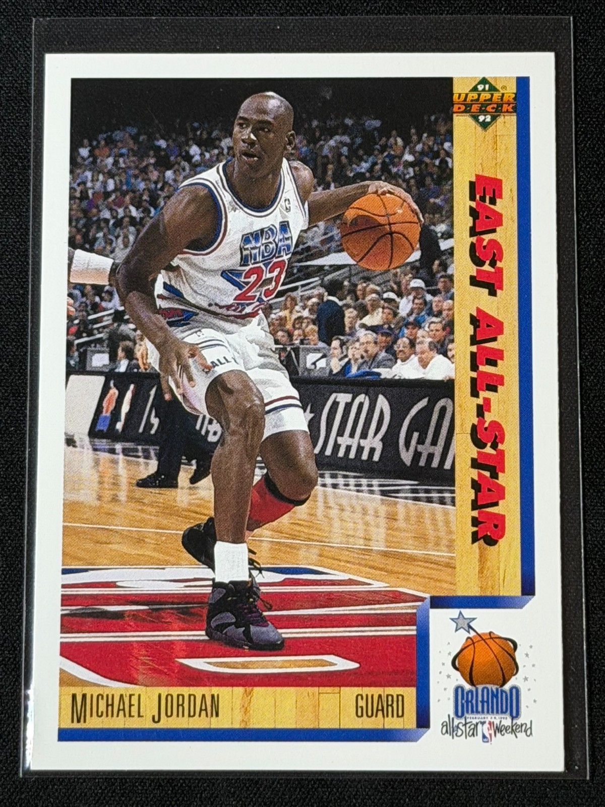 1991 Upper Deck All-Star Michael Jordan #452 Chicago Bulls HOF GOAT