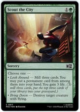 Scout the City (Foil) - 0817 - Marvel Super Heroes (MSC) - MTG - NM/M