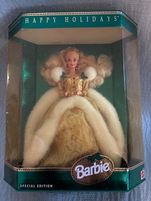 RARE 1994 Happy Holidays Barbie Special Edition- Brand New, Unopened Box!