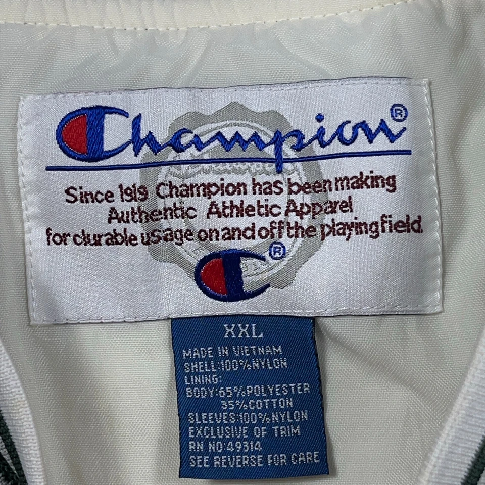 Chaqueta cortavientos suéter vintage Marshall Thundering Herd para hombre XXL 2XL 90 * Foto 3 de 4