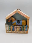 Vintage Marx Toys Walk-A-Way Horse With *( No Rider) Toy With Original Box