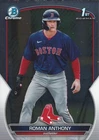 Roman Anthony 2023 Bowman Chrome Prospects Rookie Card