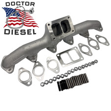 T6 Mount Stainless 2nd Gen Swap Manifold 98-19 6.7 5.9 Dodge Ram Cummins Diesel