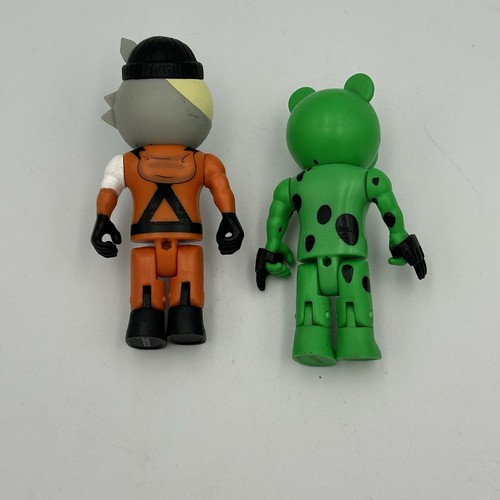Set 2 action figure Robolox Piggy Dinopiggy & Archie Artic Fox - Foto 3 di 8