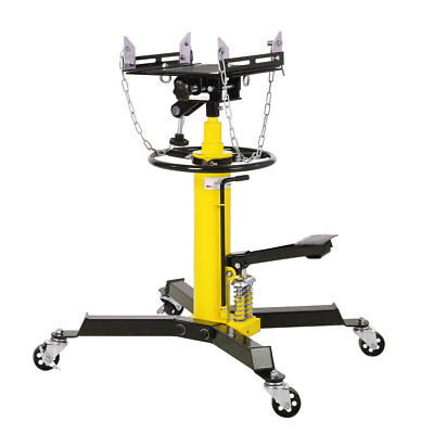 Hydraulic Telescopic Transmission Jack Lift 1322lbs 2Stage Adjustable 33.8-72.8''