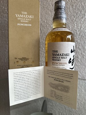 The Yamazaki Puncheon Single Malt Whisky 48% Alkohol Japan 0,7 Liter OVP