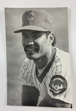 Jerry Manuel (1983) Chicago Cubs Vintage Baseball Postcard PCCC