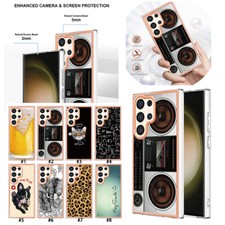 Creative Pattern Fashion Shockproof Phone Case For Samsung S25 Ultra S24 S22 S21