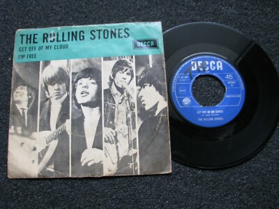 The Rolling Stones-Get off of my Cloud 7 PS-1965 Holland-DECCA-F 22 265-MONO