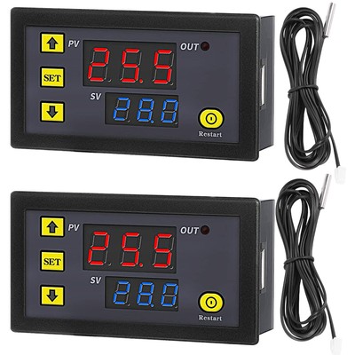 2PCS W3230 Digital LED Temperature Controller Module Digital Thermostat Switch