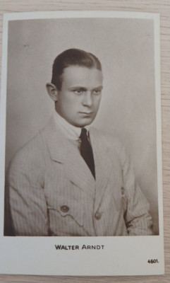 Foto Autogrammkarte Deutscher Wissenschaftler Walter Arndt um 1920 (114044)
