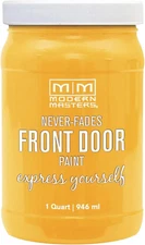 275273 Front Door Paint, 1 Quarts, Satin Happy