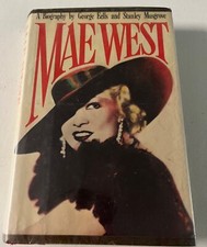 Mae West by George Eells hardcover book 1982 Ex Library