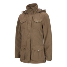 Hoggs Of Fife Struther Ladies W/p Field Coat (with Hood) - Sage