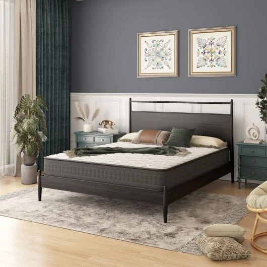 8 Inch Breathable Memory Foam Bed Mattress Medium Firm for