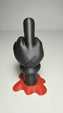 Kaws No Fake Friends Middle Finger 6.5”
