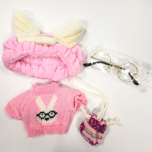 4Pcs/set 30cm Duck Toy Clothes Sweater Bags Glasses Headband Dolls Accessory - Afbeelding 1 van 17