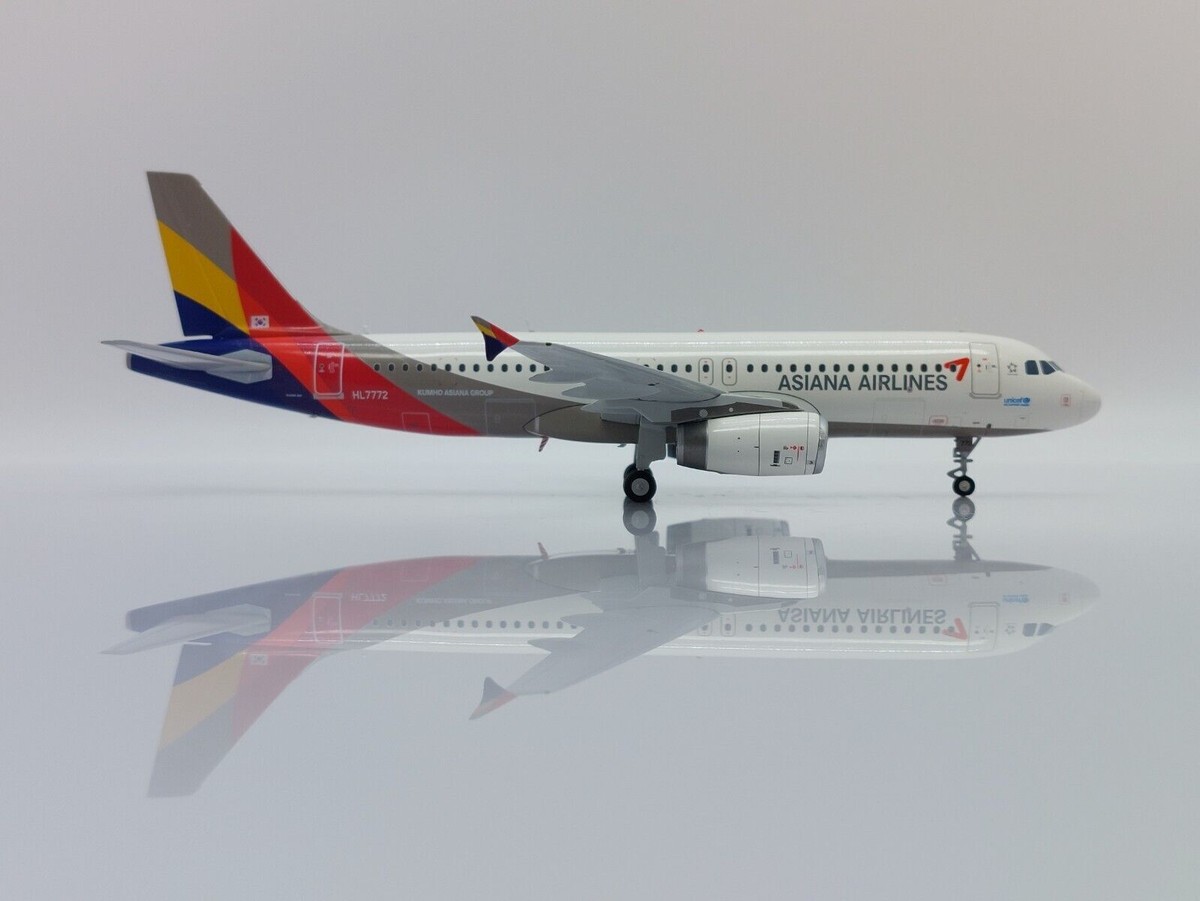 その他 ASIANA AIRLINES A320 1/200 for JC Wings Asiana Airlines for Airbus A320-200 HL7772 1