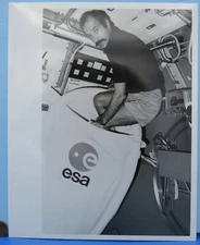 NASA PRESS PHOTO vtg Dutch Astronaut OCKELS Shuttle CHALLENGER LANDING STS-61A 1