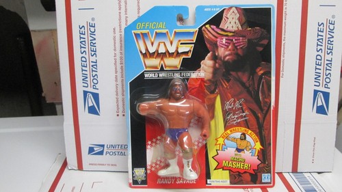 WWF Hasbro Macho Man Randy Savage #3 wRSC Case 199...