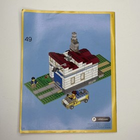 4x Lego Creator 31012 - Family House - Instruction Manuals Only