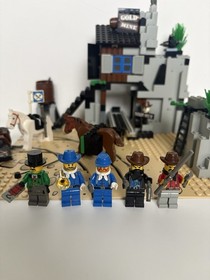 Lego Western 6761 Bandit's Secret Hide-Out Complete (1pc missing) w Instructions