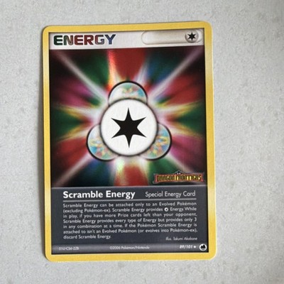 Pokémon Scramble Energy 89/101 Dragon Frontiers Reverse Holo Uncommon