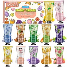 12 Pack Hand Cream Gifts Set for Women, Bulk Hand Lotion Travel Size for Dry Cra