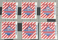 Cracker Jack Prize Lot All-Star Baseball History Illustrated Toy Premium Ads NEW