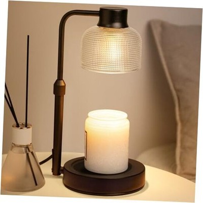  Candle Warmer Lamp with Timer: Birthday Gifts for Women Mom - House Black