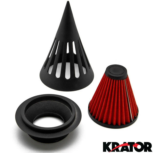 Filtro de entrada de ar Spike para 2002-2007 Harley Touring Road King Street Glide - Imagem 4 de 4