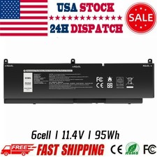 PKWVM Battery For Dell Precision 7550 7560 7750 7760 series 68ND3 0CR72X 95Wh