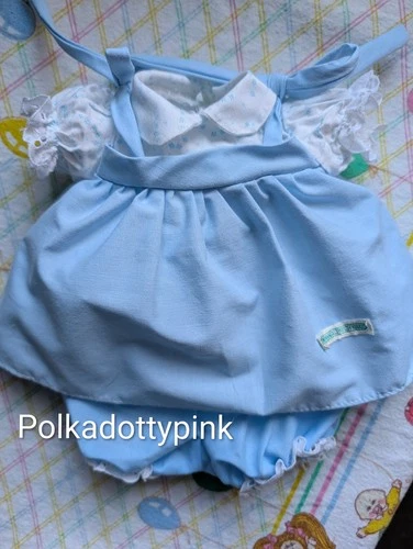 Vintage Cabbage Patch Kids Jesmar Tie Top Dress Set Spain